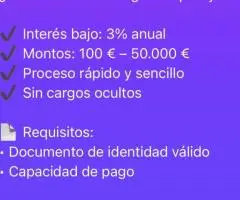 Prestamo de dinero